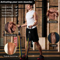 11 Pcs Resistance Bands Set with Handles Pakistan